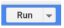 GEE Interface Run Button