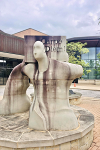 Dale Slavin, The Gift, 1999, Lorain County Community College, Elyria. Photo by Amy Scott-Douglass.