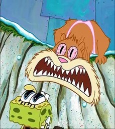 SpongeBob. Still image from “Survival of the Idiots/Dumped.”