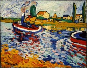 Tugboat on the Seine, Chatou.