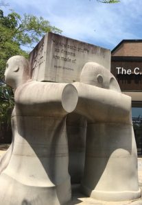Dale Slavin, The Gift, 1999, Lorain County Community College, Elyria. Photo by Amy Scott-Douglass.